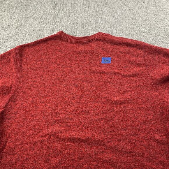 Iron And Resin Sweater Adult Extra Large Red Long Sleeve Casual Moto Men's - Picture 12 of 13